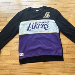 Los Angeles Lakers NBA Sweatshirt Long Sleeve Pullover Size Large